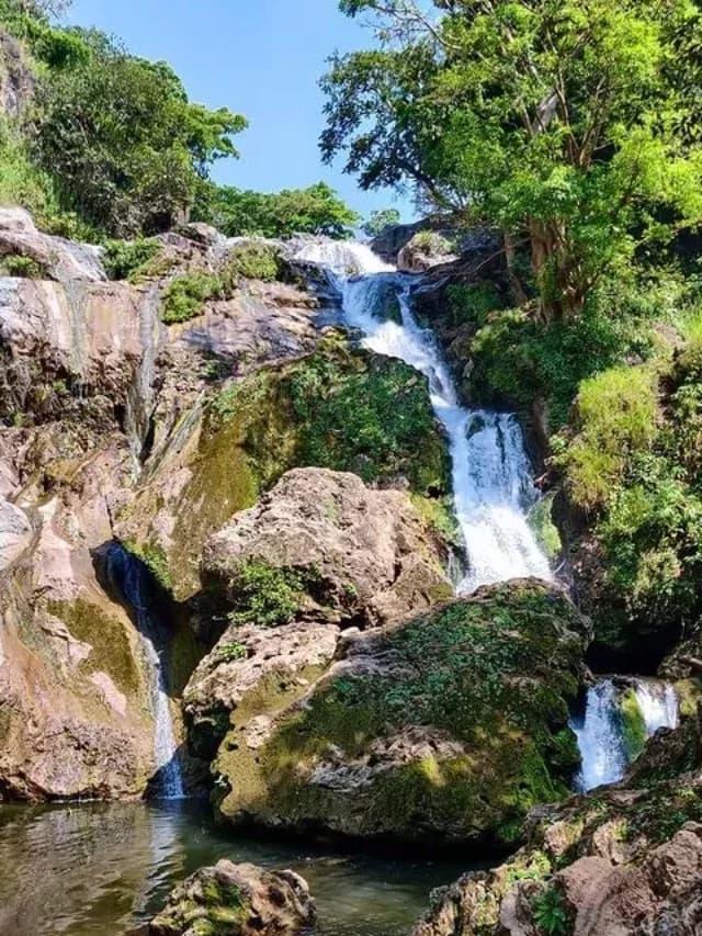 मैकल पर्वत श्रृंखला के ऊंचे पहाड़ों से घिरा है ये जलप्रपात