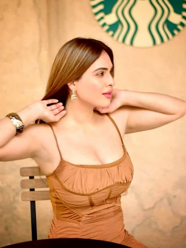 Neha Malik Hot Pic: रिंकल गाउन में नेहा मलिक ने बिखेरा जलवा, देखें तस्वीरें