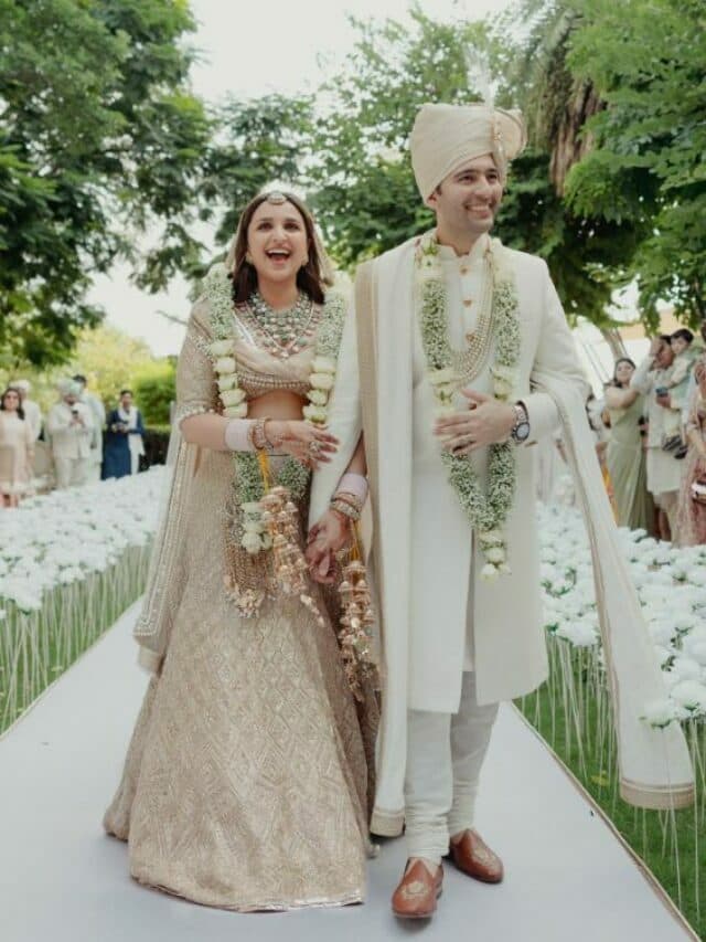 Parineeti-Raghav Wedding: सात फेरे लेकर शादी के बंधन में बंधे परिणीति-राघव, सामने आई शादी की पहली तस्वीरें
