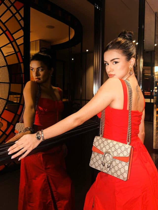Avneet Kaur Bold Look: रेड ड्रेस पहन अवनीत कौर ने दिए ऐसे पोज, देखें तस्वीरें