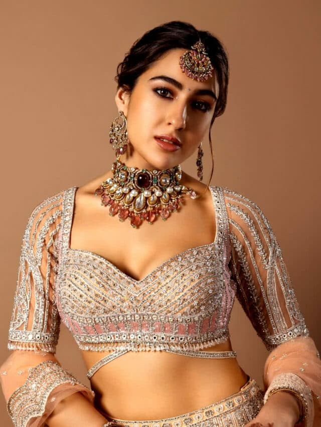 Sara Ali Khan Bridal Look: ब्राइडल लुक में सारा अली खान लगाया ग्लैमरस का तड़का