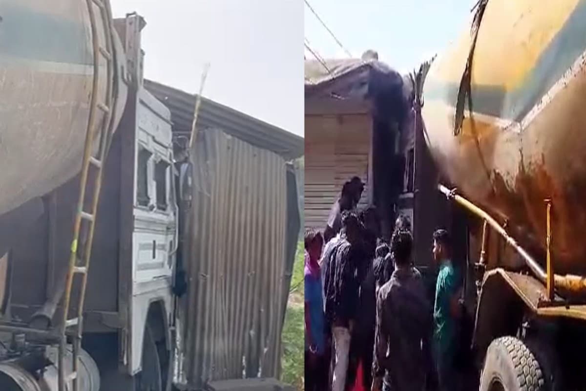 Dhar Accident News : भीषण सड़क हादसा! सीमेंट से भरे अनियंत्रित टैंकर ने राहगीरों को कुचला, टक्कर के बाद हुआ विस्फोट, हादसे में दो लोगों की मौत