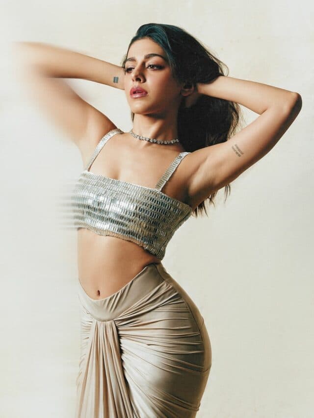 Alaya F Latest Pic: अलाया एफ ने शिमरी ब्लाउज और स्कर्ट में ढाया कहर, देखें ओवरलोडेड हॉटनेस…