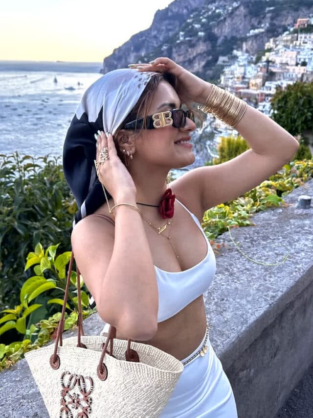 Avneet Kaur Hot Look: डीप नेक ड्रेस में अवनीत कौर ने गिराई हुस्न की बिजलियां