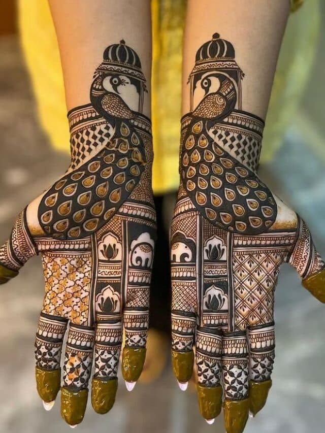 Peacock Mehndi: फूल-पत्ती नहीं बल्कि इस बार रक्षाबंधन पर बनवाएं मोर मेहंदी, देखें बेहद खूबसूरत डिजाइन्स…