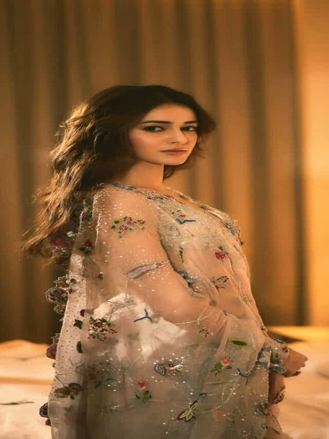 Ananya Panday Hot Pics: ट्रांसपेरेंट साड़ी में Ananya Panday ने बिखेरा जलवा, हॉटनेस ने धड़काया फैंस का दिल