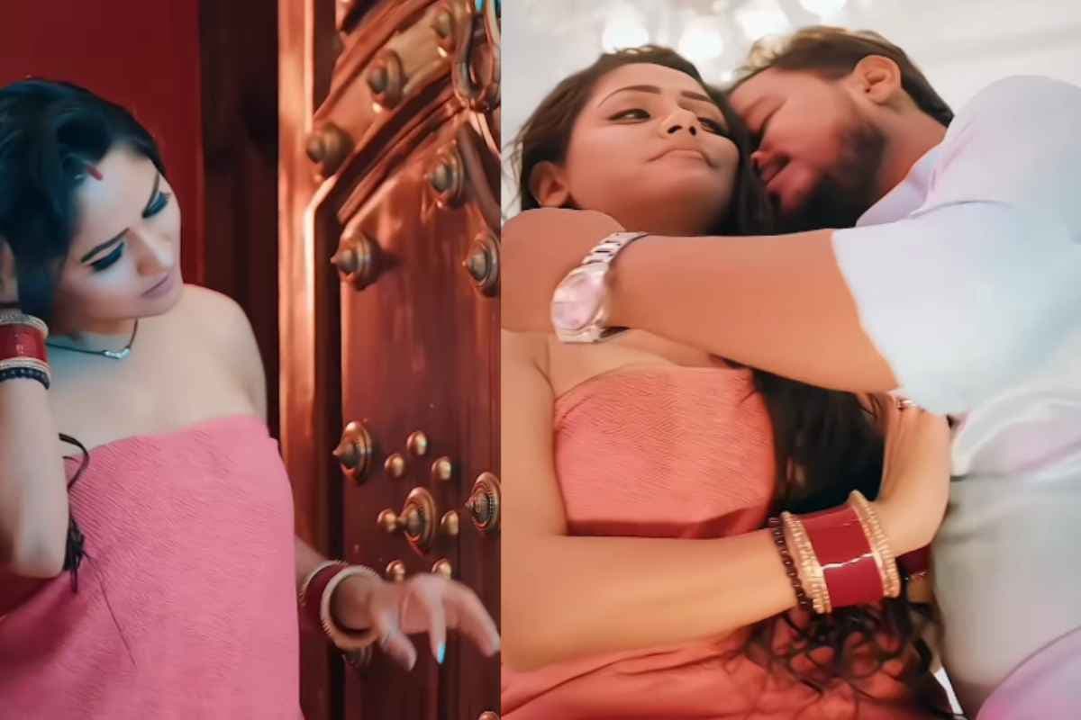 Gujrati Bhabhi Hot Sexy Video: गुजराती भाभी बिना अंडरगारमेंट पहने ही निकल गई बाथरूम से, देखते ही अनकंट्रोल हो गए पति, देखिए सेक्सी भाभी का बाथरूम से बेडरूम तक का वीडियो