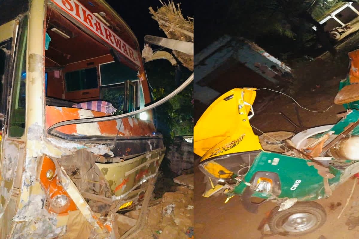Dholpur Accident News Today: करवाचौथ के दिन ही खत्म हो गया पूरा परिवार, स्लीपर बस से टक्कर के बाद टेंपो के उड़े परखच्चे, 8 बच्चों सहित 12 की मौत