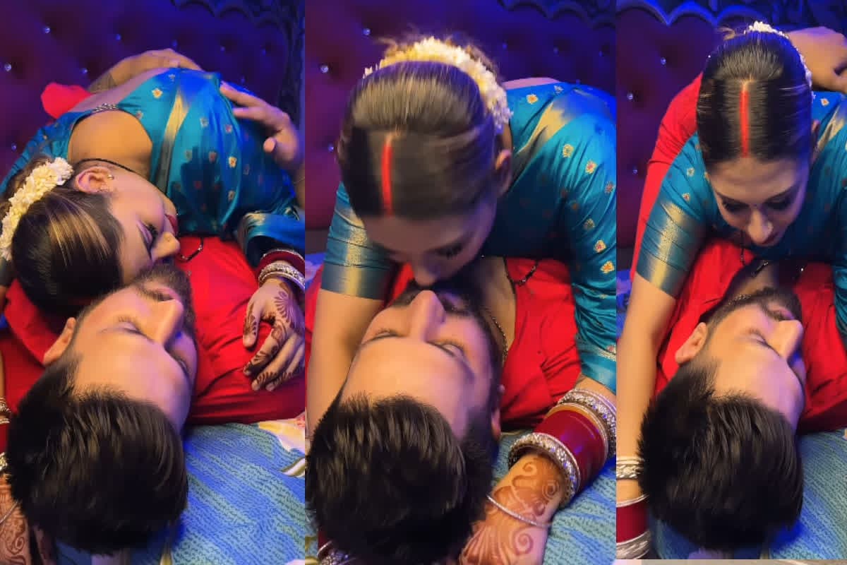 Gujrati Bhabhi Hot Sexy Video: गुजराती भाभी ने शेयर किया बेडरूम वीडियो, पति के साथ रोमांस करते बनाया वीडियो