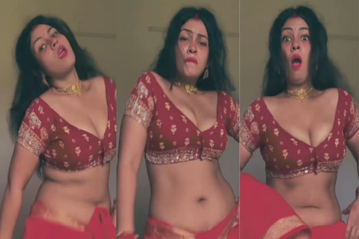 sexy video: कैमरे के सामने भोजपुरी भाभी ने उतार फेंका साड़ी का पल्लू, मचा बवाल, वीडियो देखकर आपको भी नहीं होगा यकीन