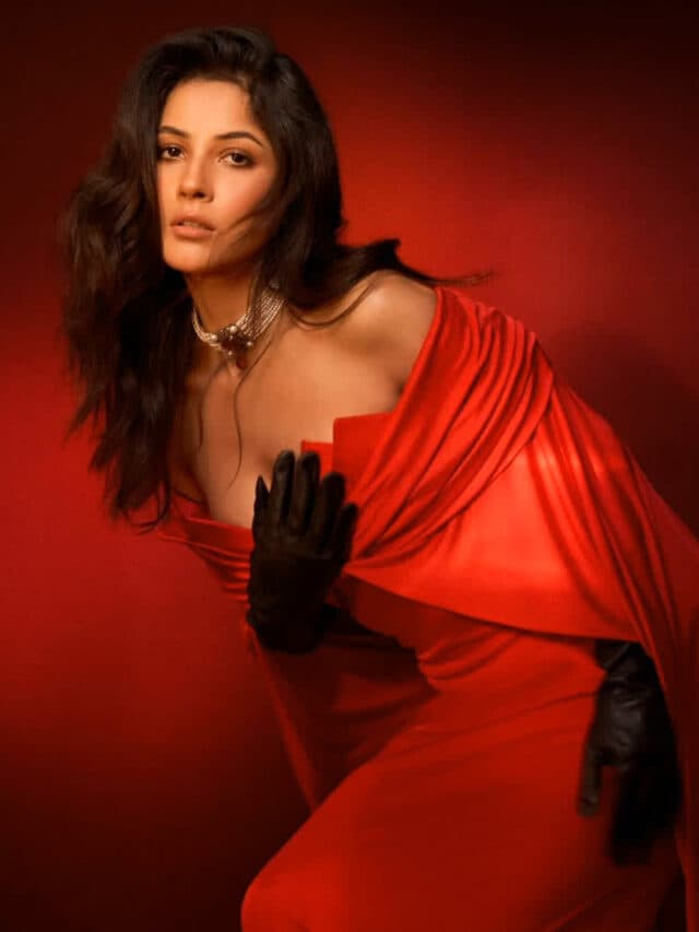 Shehnaaz Gill Hot Pic: ऑफ शोल्डर रेड ड्रेस में शहनाज गिल ने बढ़ाया इंटरनेट का पारा