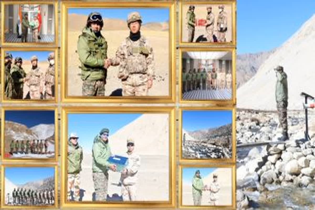 Diwali On LAC : LAC पर भारत-चीन के सैनिकों ने एक-दूसरे को बांटी मिठाई, नजारा देख हर कोई हुआ खुश