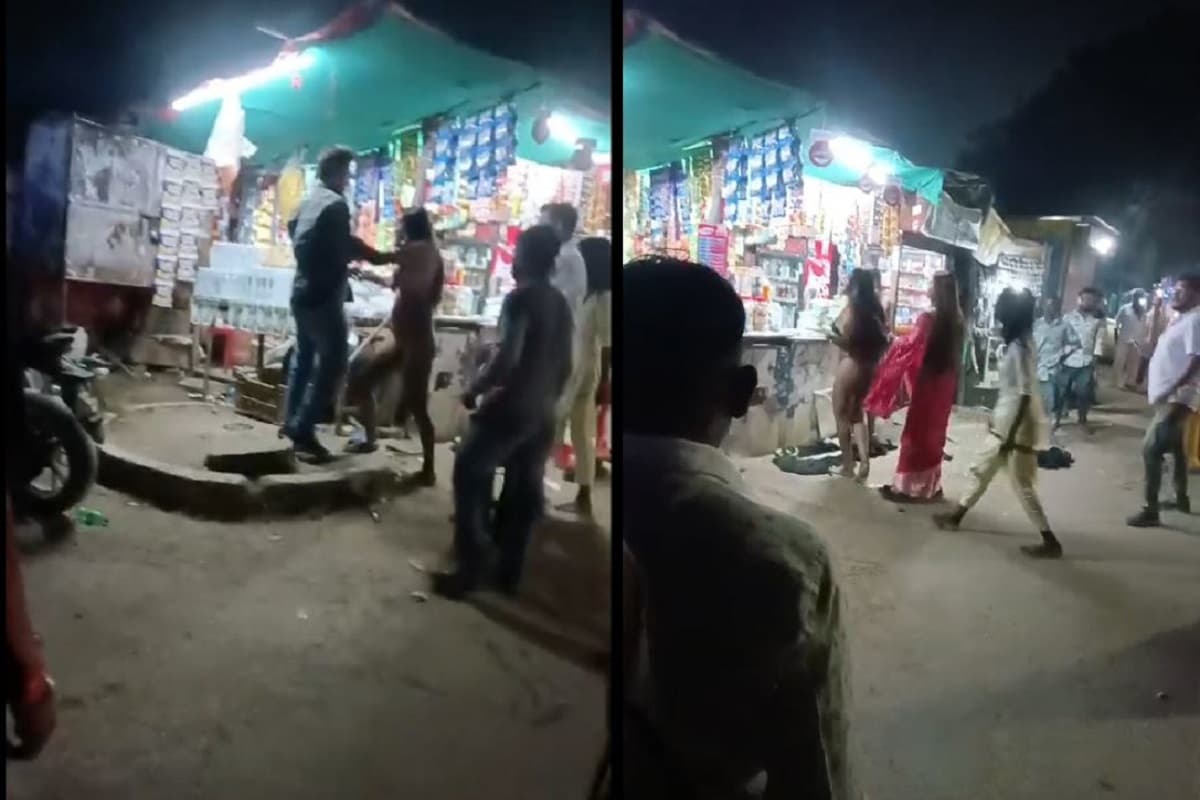डोंगरगढ़ मेले में किन्नरों का अश्लील वीडियो वायरल, निर्वस्त्र होकर दुकानदार से कर रहे मारपीट