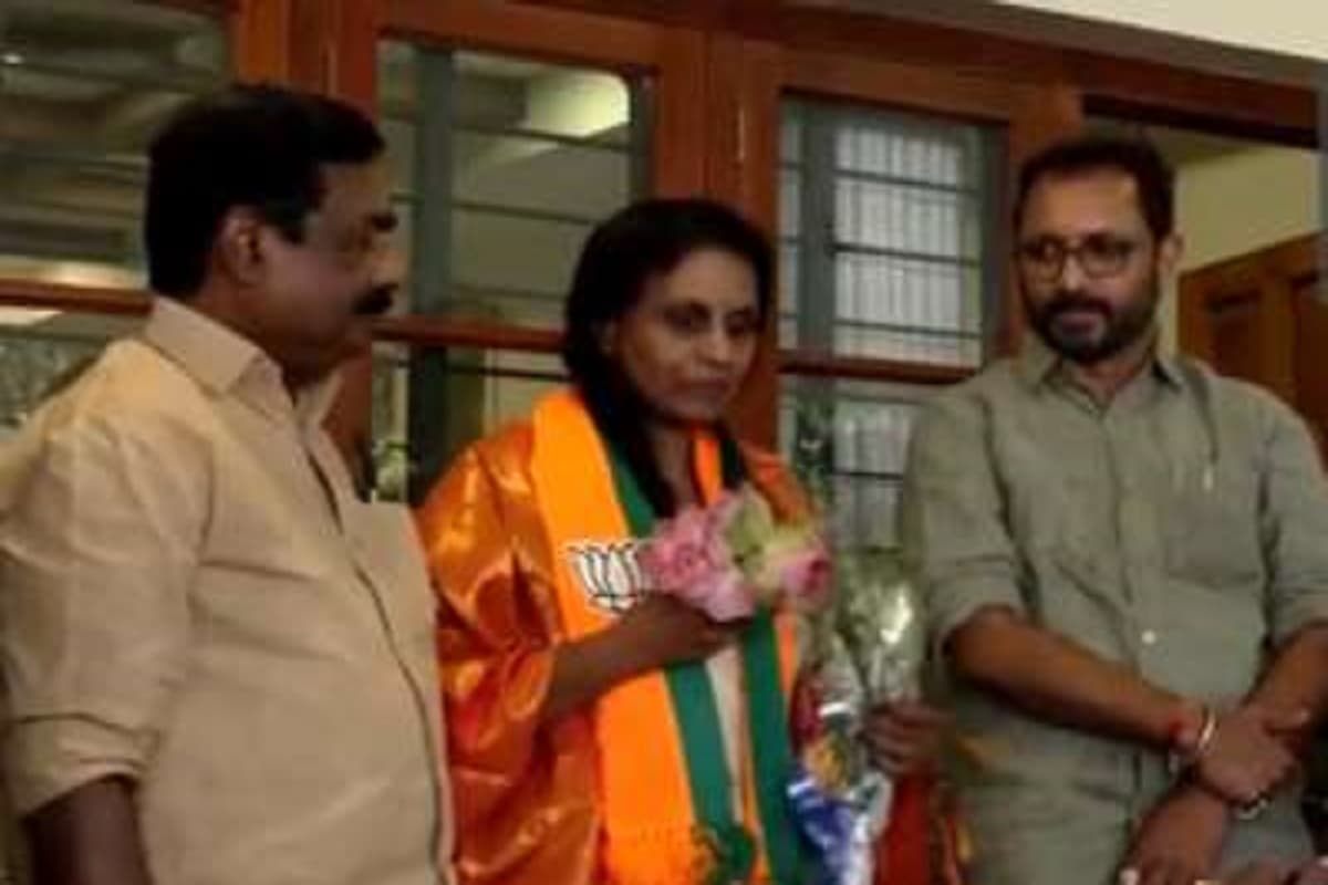 पूर्व DGP आर श्रीलेखा भाजपा में शामिल, केरल कैडर की पहली महिला IPS भी रहीं
