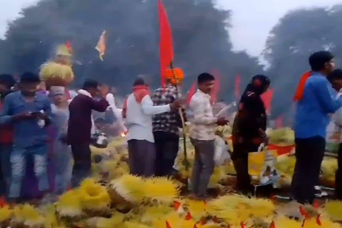 Bagaj Mata Mandir: बगाज माता मंदिर में उमड़ा आस्था का जन सैलाब, जवारा विसर्जित करने पहुंचे 20 हजार से भी अधिक श्रद्धालु
