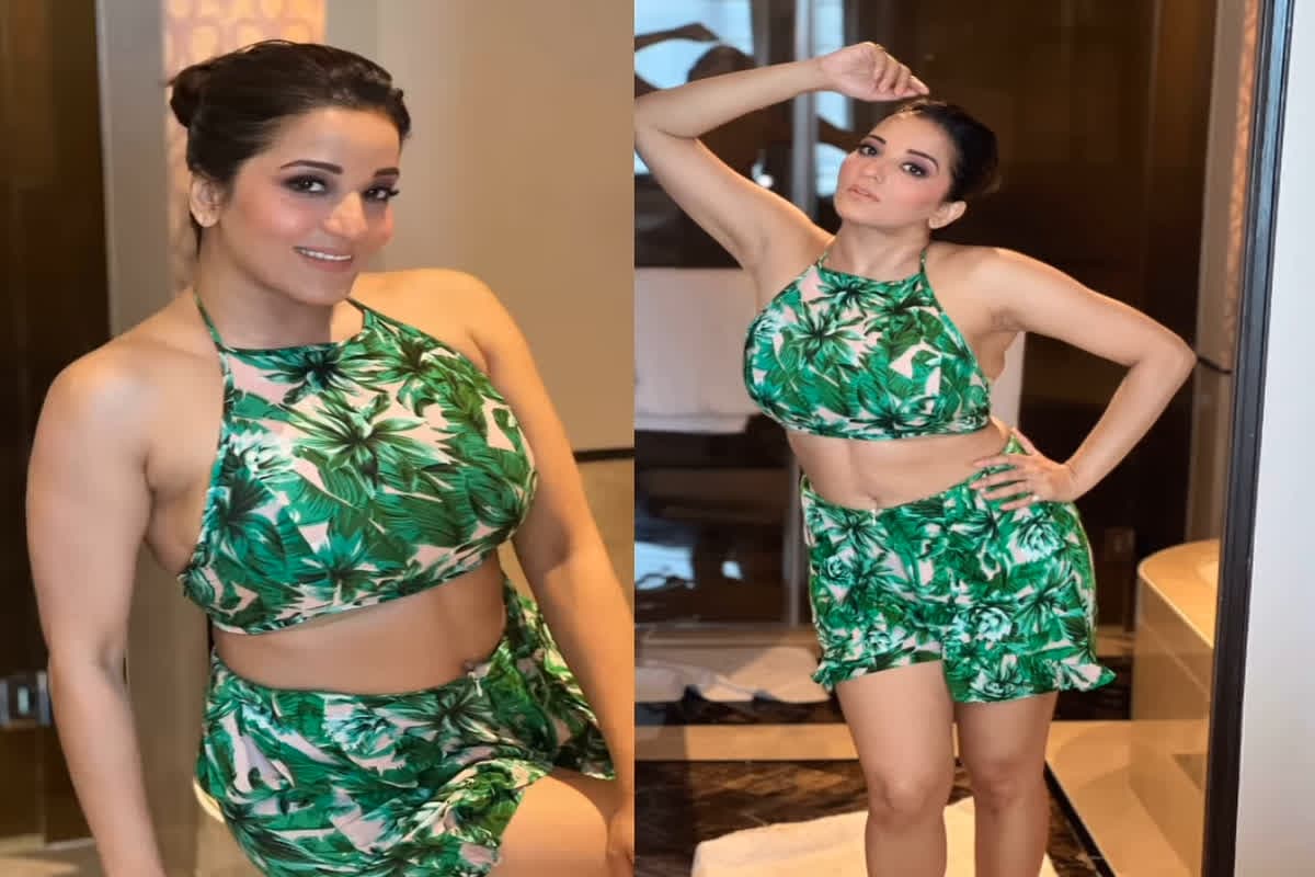 Monalisa Sexy Video: भोजपुरी क्वीन ने टू-पीस ड्रेस पहनकर दिए किलर पोज, वीडियो देख दीवाने हुए फैंस