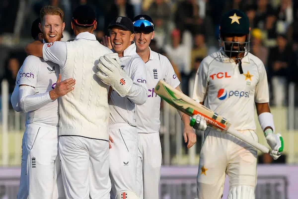 England Won First Test Against Pak: पाकिस्तान की इंग्लैण्ड के हाथों शर्मनाक हार.. 47 रनों से दी शिकस्त, नहीं काम आई बल्लेबाजों की शतकीय पारी..