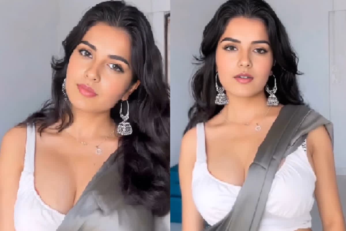 Indian Model Sexy Video: मॉडल भाभी पर चढ़ा बोल्डनेस का खुमार, कैमरे के सामने डिपनेक ब्लाउज में दिखाई सेक्सी अदाएं, वायरल हुआ वीडियो