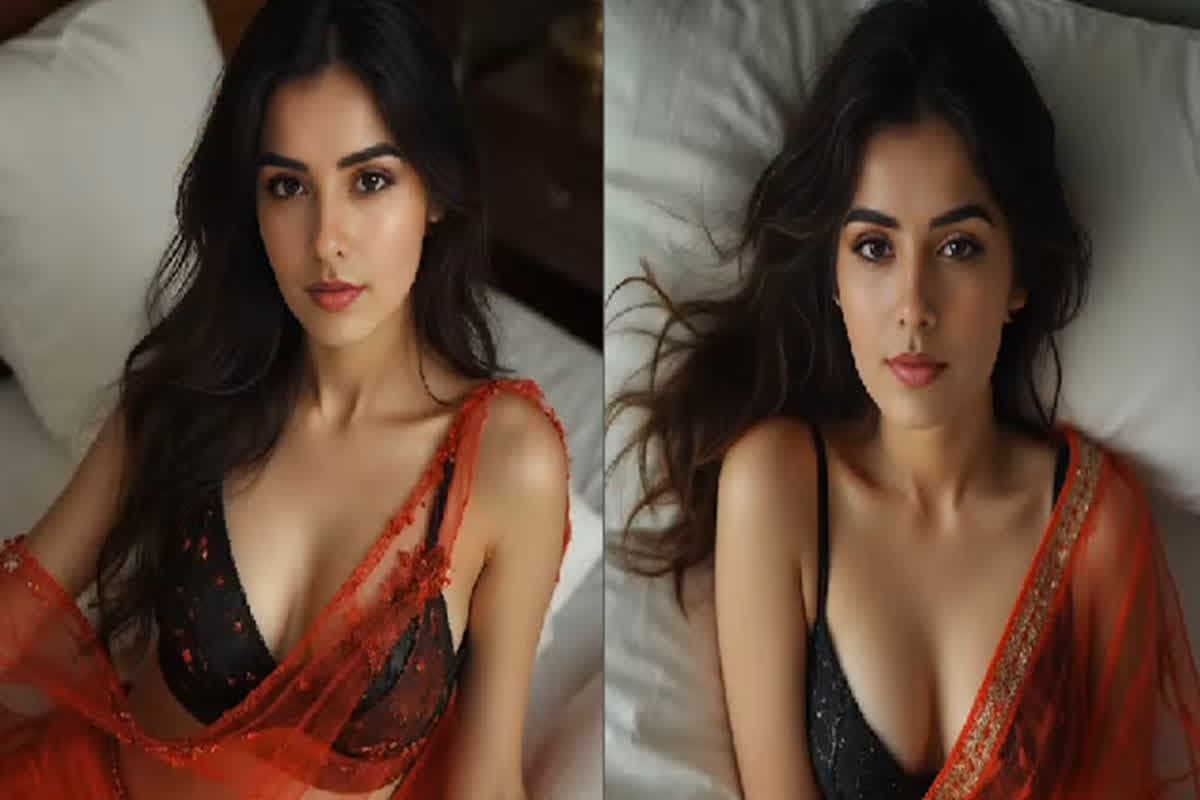 Indian Model Sexy Video: मॉडल भाभी की बोल्डनेस ने फैंस को किया मदहोश, ब्लैक ब्रा में बेड पर लेटकर दिए एक से बढ़ कर एक सेक्सी पोज, आप भी देखें ये Video
