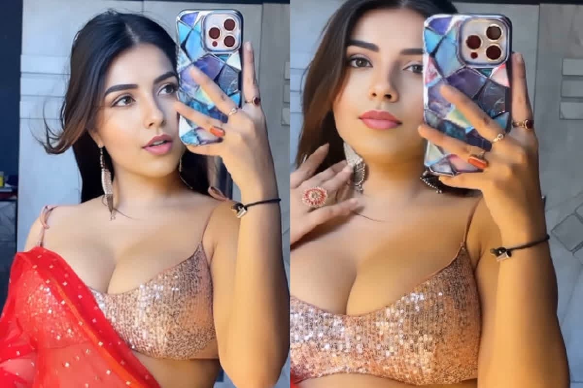 Indian Model Sexy Video: भाभी ने की बोल्डनेस की सारी हदें पार, ऑन कैमरा गिराया साड़ी का पल्लू, सेक्सी वीडियो देख मदहोश हुए फैंस