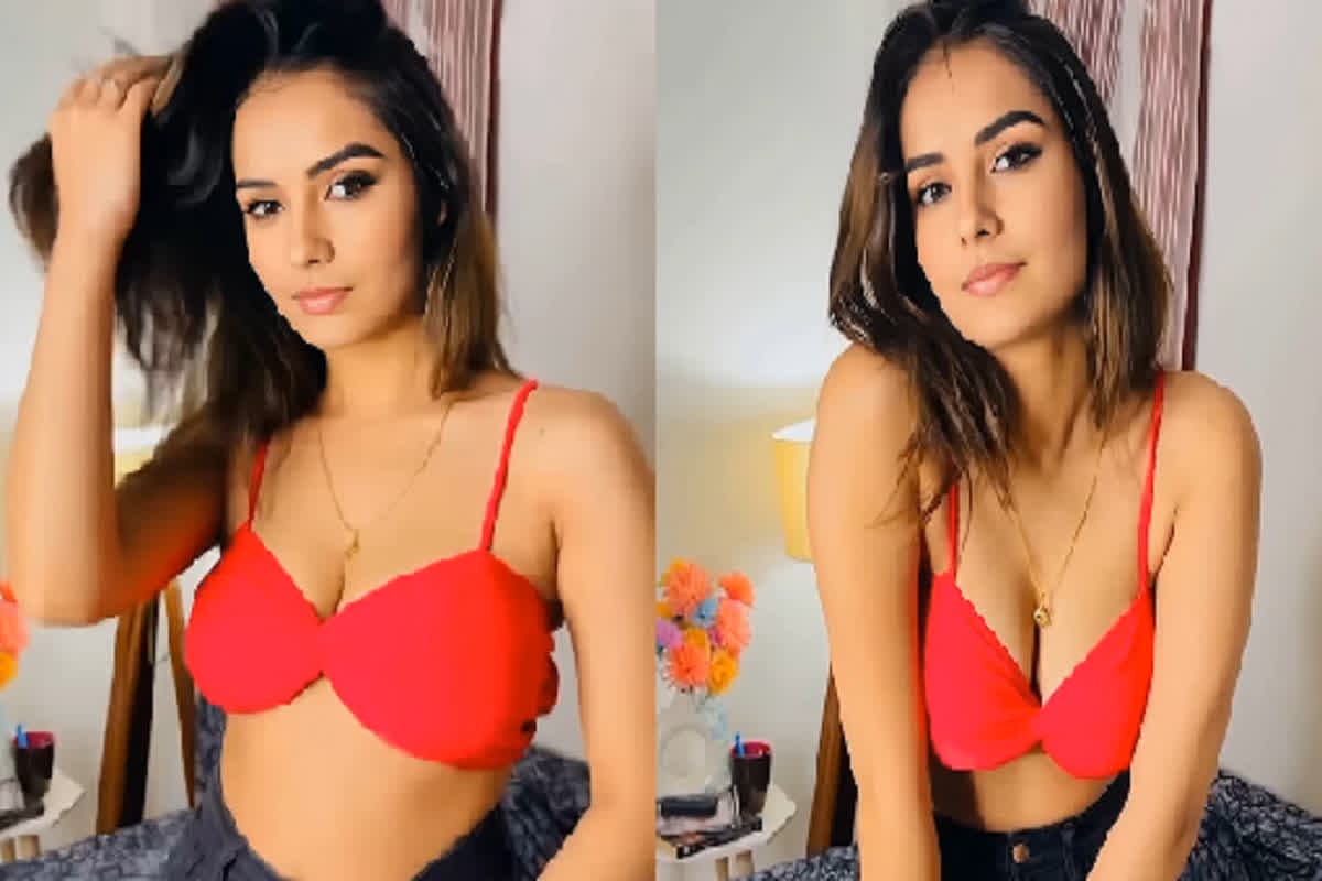 Indian Model Sexy Video: उफ्फ… मॉडल की बोल्डनेस ने बढ़ाया पारा, रेड ब्रा में दिए किलर पोज, सेक्सी वीडियो देख आहें भरने लगे फैंस