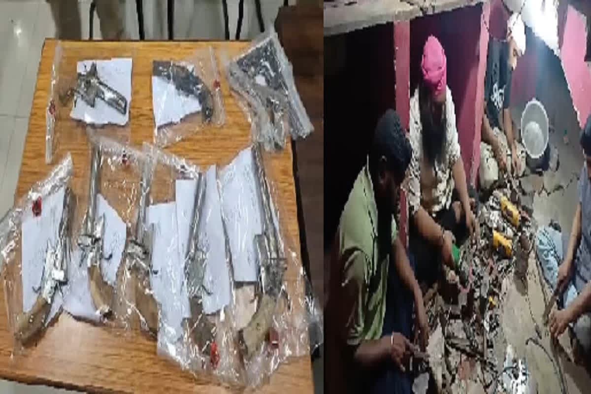 Dhar News: अवैध हथियार बनाने वाली फैक्ट्री में पुलिस की दबिश, देसी कट्टा समेत कई हथियार किए जब्त, मामले में 7 आरोपी गिरफ्तार