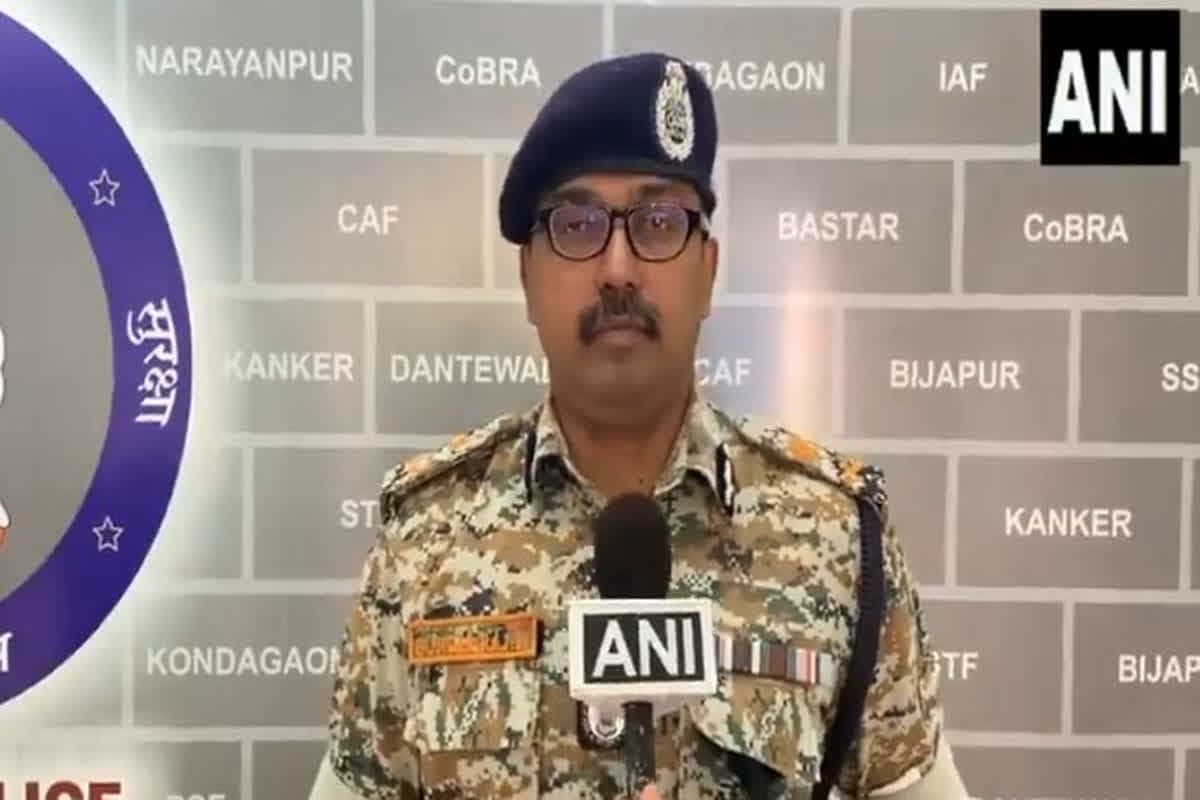 IG P. Sundarraj On Bijapur Naxal Encounte/ Image Credit: ANI X Handle
