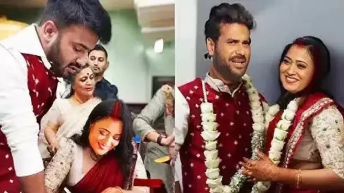 Shweta Tiwari Marriage? श्वेता तिवारी ने ऑनस्क्रीन बेटे के साथ रचाई शादी? एक्ट्रेस की तीसरी शादी की तस्वीरें वायरल!