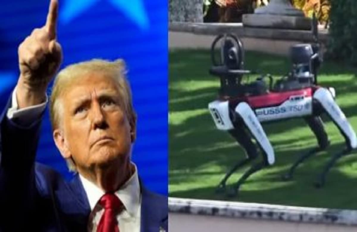 Donald Trump Security Update : रोबोटिक डॉग करेगा अमेरिकी राष्ट्रपति डोनाल्ड ट्रंप की हिफाजत, हाईटेक फीचर्स और मॉडर्न सेंसर के साथ करेगा काम