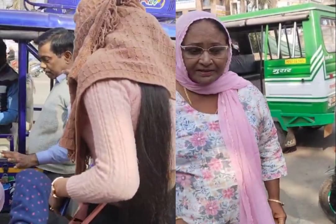 Mahila Ne Ki Chappalon Se Pitai : युवती से छेड़छाड़ करना अधेड़ को पड़ गया महंगा.. बीच सड़क पर कर दी चप्पलों से पिटाई, वायरल हो रहा वीडियो
