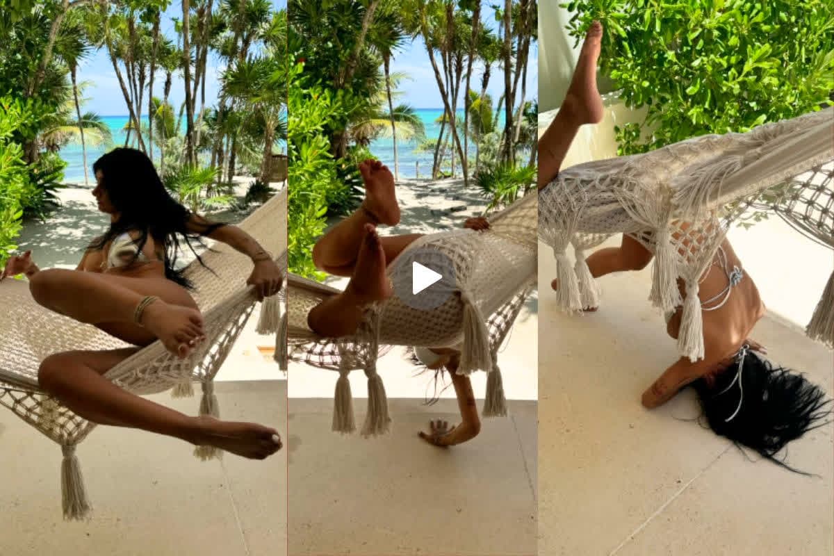 Mia khalifa latest Pictures: फोटोशूट के दौरान एक्स एडल्ट क्वीन मियां खलीफा के साथ बड़ा हादसा?.. झूले से गिरी सिर के बल!.. आप भी देखें ये वायरल तस्वीरें