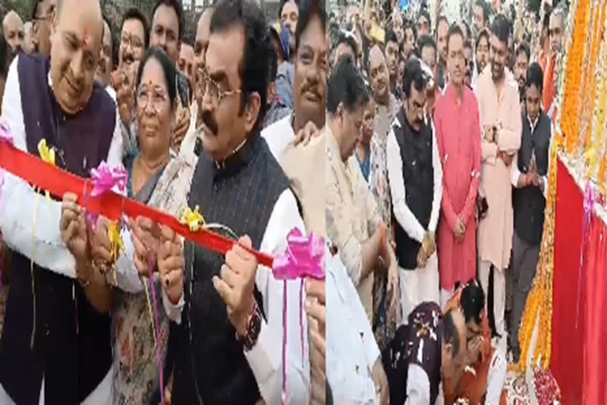 Inauguration of Katanga flyover: शुरू हुआ शहर का पहला फ्लाईओवर, करोड़ों रुपए की लागत से बने फ्लाई ओवर का मंत्री राकेश सिंह ने किया लोकार्पण