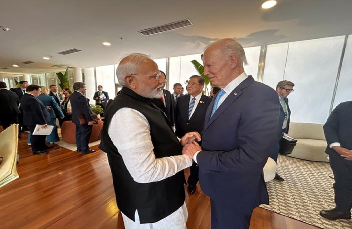 G20 Summit: G20 शिखर सम्मेलन में शामिल हुए पीएम मोदी, राष्ट्रपति जो बाइडेन से की मुलकात