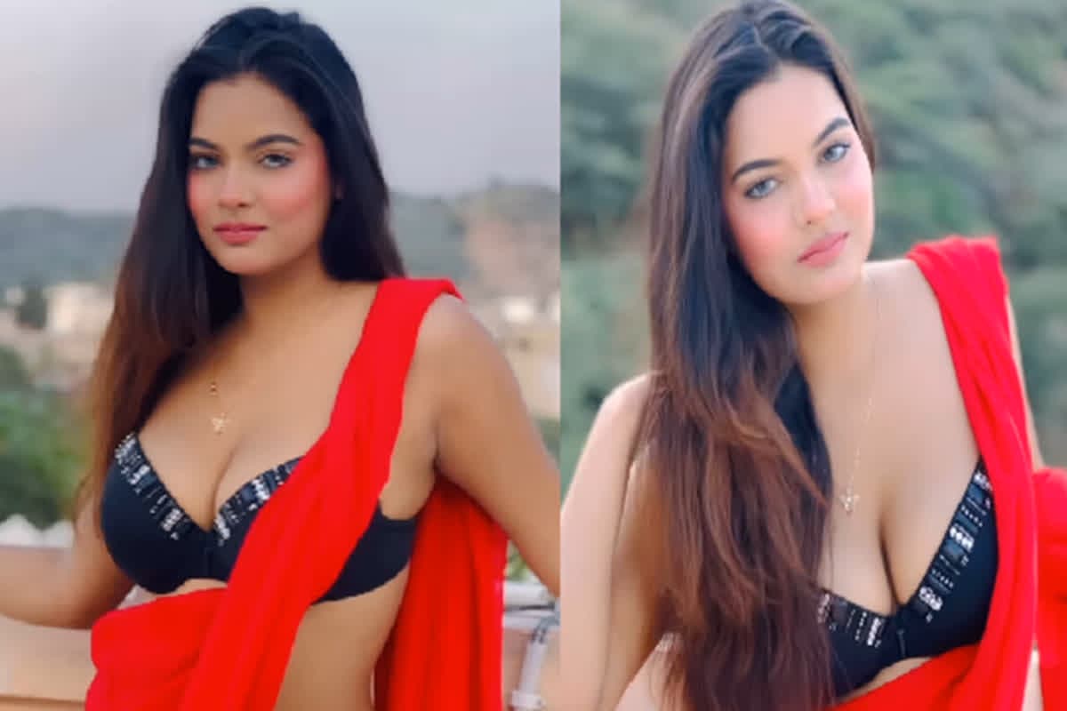 Indian Model Sexy Video: मॉडल भाभी ने ब्लैक ब्रा और रेड साड़ी में दिखाई सेक्सी अदाएं, बोल्डनेस देख फैंस के छूटे पसीने, वायरल हुआ वीडियो