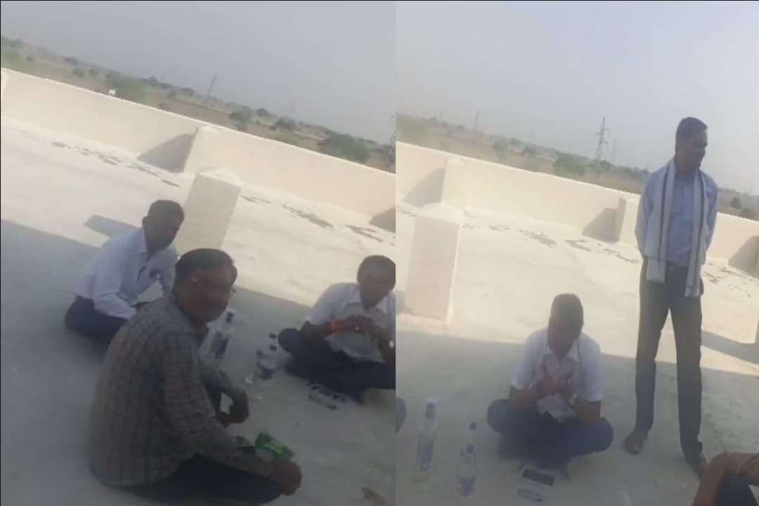 Tehsil Me Karmchariyo Ki Sharab Party : कर्मचारियों ने तहसील को बना दिया मयखाना.. यहां काम नहीं बल्कि होती है शराब पार्टी, वायरल हुआ वीडियो