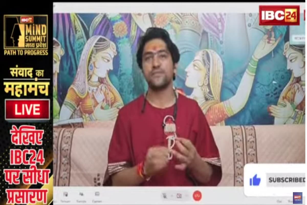 #IBC24MINDSUMMIT : ‘हिंदू एकता के लिए आपको पीछे से RSS या किसी संस्था ने एजेंडा बनाकर मदद की’.. धीरेंद्र शास्त्री ने बेबाकी से दिया जवाब