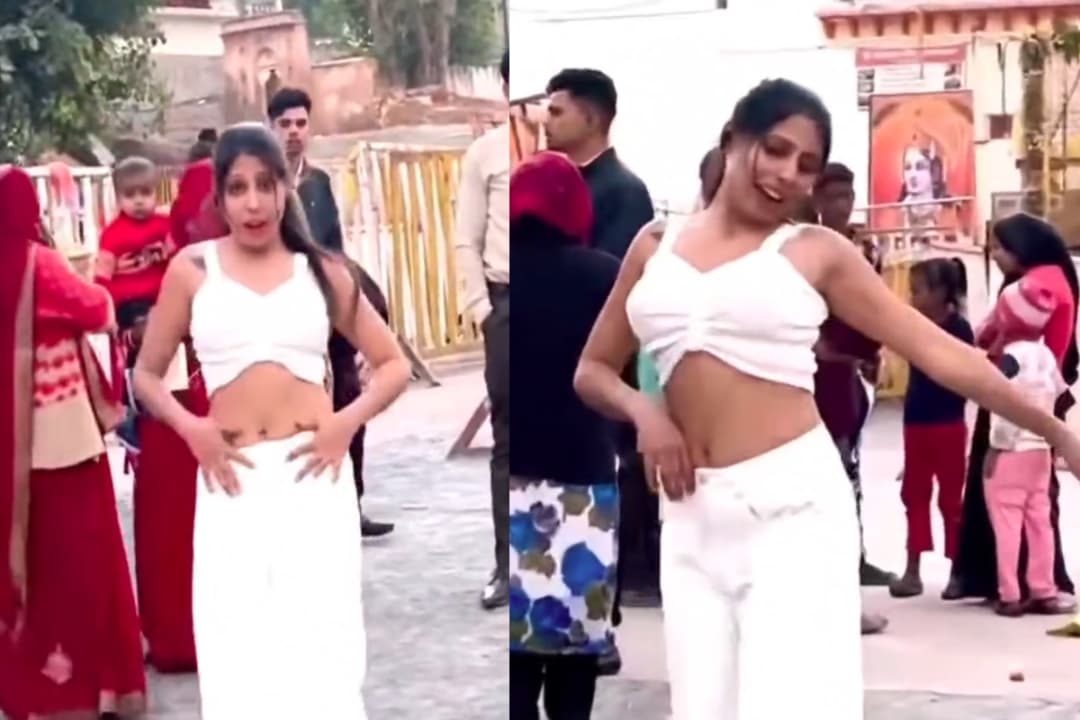 Video of Girl in Shri Ram Mandir: भगवान श्रीराम के मंदिर में बेशर्मी की हदें पार.. रील्स के चक्कर में लड़की ने छोटे कपड़े पहनकर बनाया वीडियो, भड़क उठा मंदिर प्रबंधन