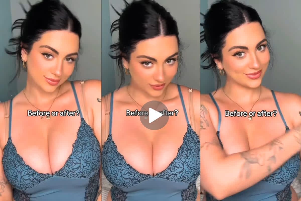 Desi Model taking off her bra: ऑन कैमरा इस हसीना ने उतार फेंका अपना ब्रा.. यूजर्स को कराया जवां हुस्न का दीदार, देखकर नहीं होगा आपको भी यकीन..