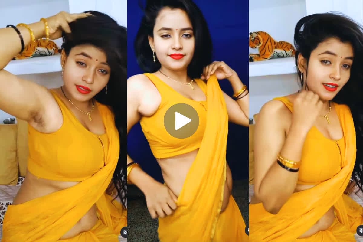 Bhojpuri Desi Bhabhi Suhagrat Hot Video: शादी के बाद पहली रात.. भाभी ने कैमरे के सामने दिखाए नखरे, यूजर्स पूछ रहें शरारत भरें सवाल..