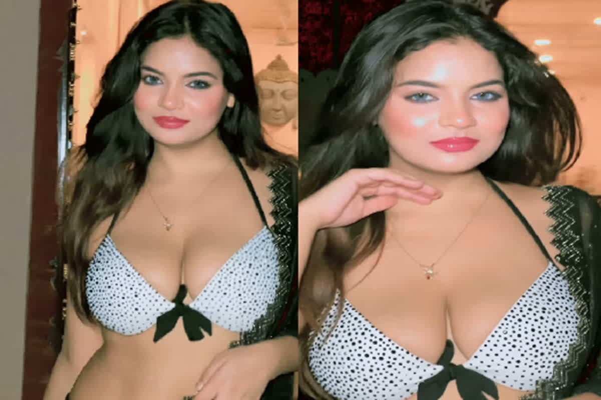 Viral Sexy Video: डीपनेक ब्रा में मॉडल भाभी ने दिखाई सेक्सी अदाएं, बोल्डनेस देख मचल उठा फैंस का दिल, आप भी देखें ये वीडियो