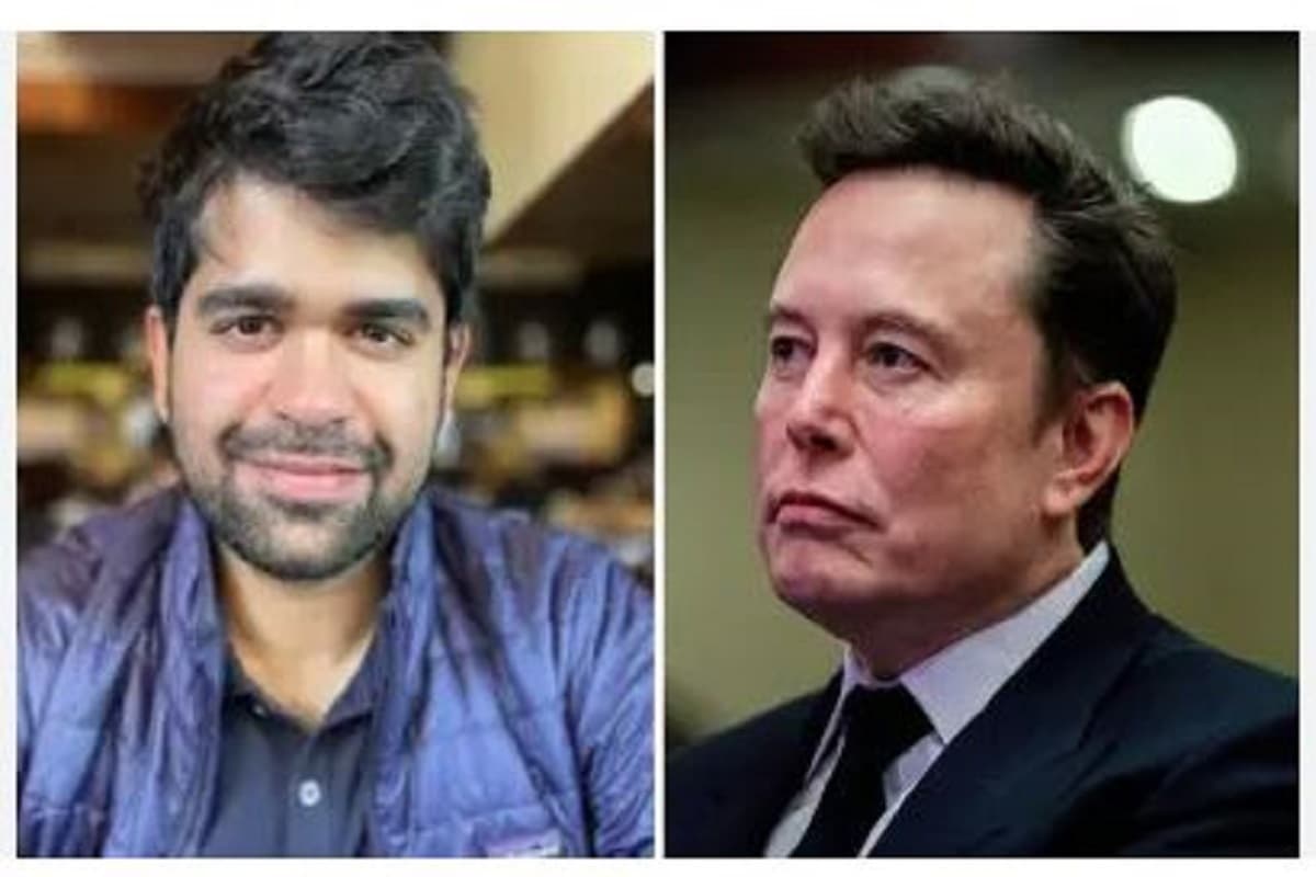 Arvind Srinivas challenged Tesla CEO Elon Musk, image source: Patrika.com