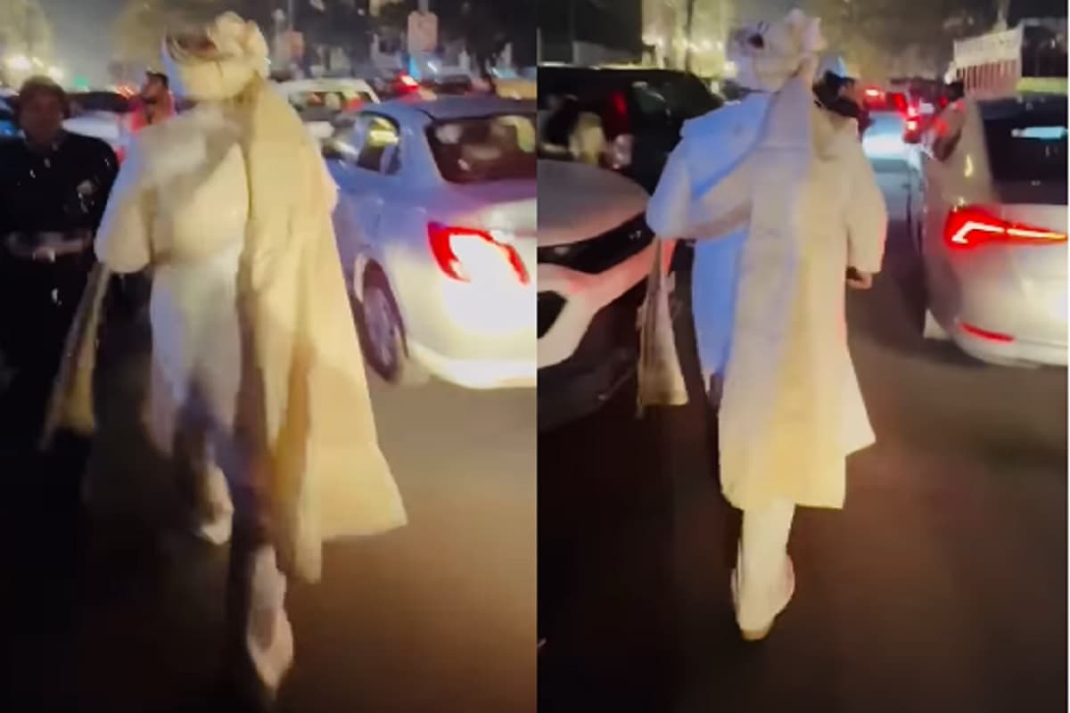 Groom Viral Video: बारात के दौरान बीच रास्ते में फंस गया दूल्हा, फिर उठाया ये कदम, वीडियो देखकर आपको भी नहीं होगा यकीन