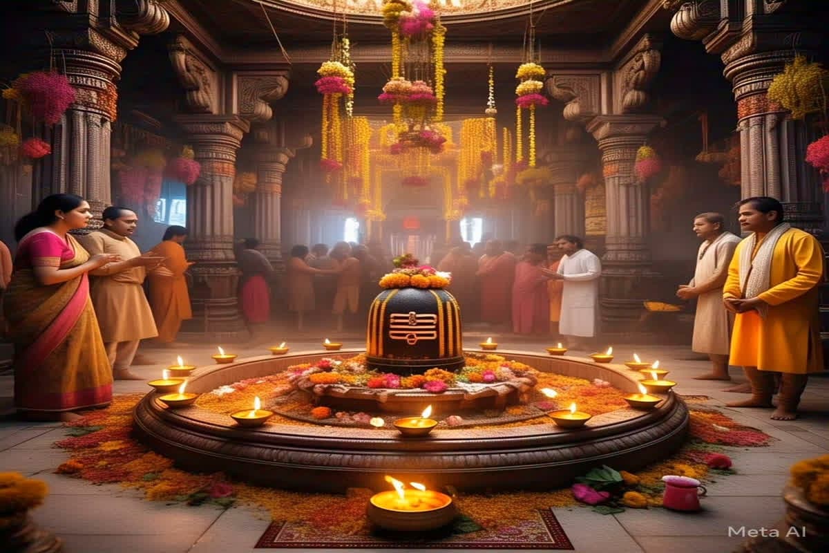 Mahashivratri Puja Vidhi/ Image Credit : Meta AI