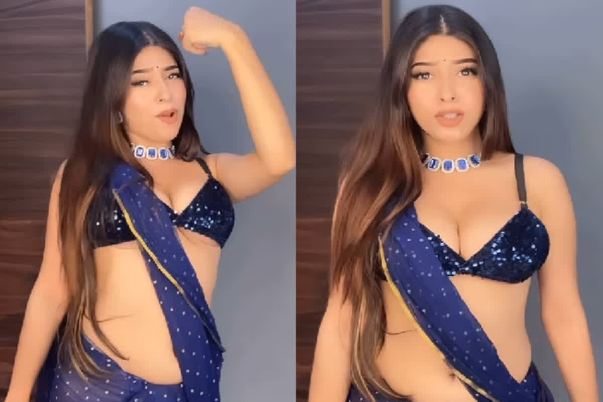 Indian Model Hot Sexy Video : ब्लू कलर की चमचमाती ब्रा में मॉडल ने कराया हुस्न का दीदार, सेक्सी अदाएं देख मदहोश हुए फैंस