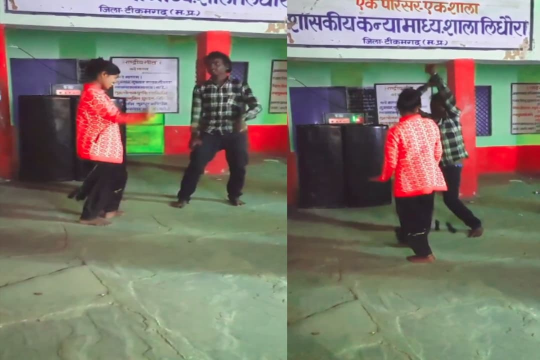 Tikamgarh School Video Viral : सरकारी स्कूल में भोजपुरी गानों पर डांस.. ठुमके लगाते नजर आए स्टूडेंट, वायरल हुआ वीडियो