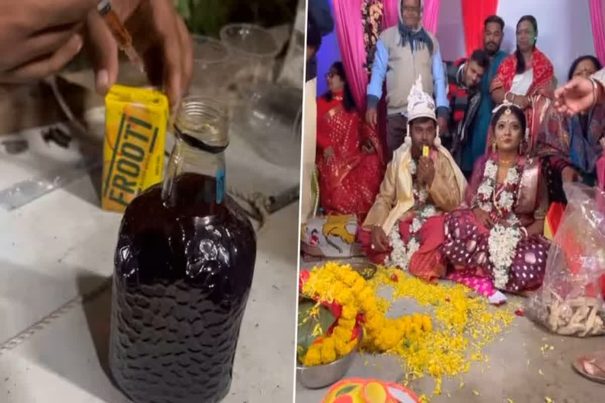 Groom Viral Video: मंडप में दुल्हन के साथ बैठा था दूल्हा, तभी दोस्तों ने कर दी हैरान करने वाली हरकत, वायरल हुआ चौंकाने वाला वीडियो