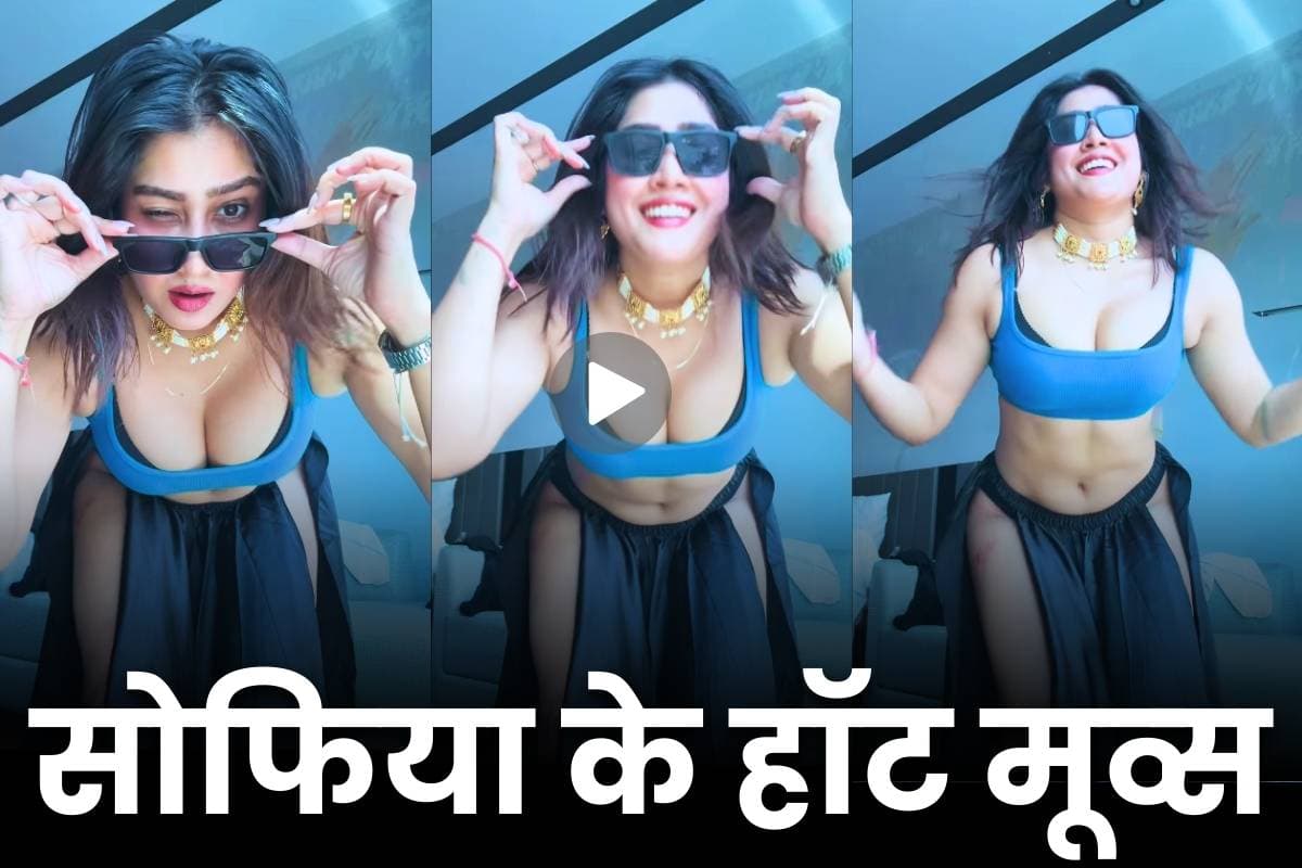 Sofia Ansari Hot Dance: सोफिया ने अपने Hot Moves से लगाई Internet पर आग.. बेहद बोल्ड अंदाज में किया Dance, आप भी देखें