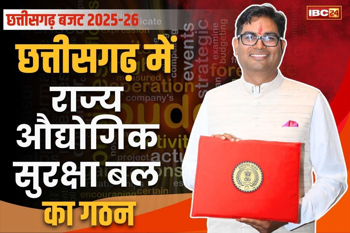 Chhattisgarh Budget 2025 Live: साय सरकार का ऐतिहासिक फैसला.. CISF की तर्ज पर होगा राज्य औद्योगिक सुरक्षा बल का गठन, जानें कहां होगी तैनाती