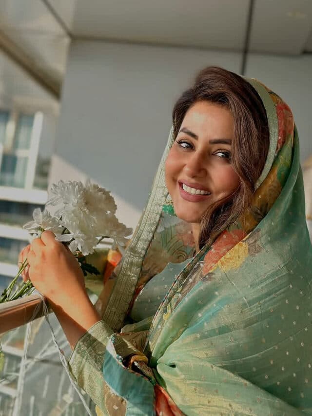 Hina Khan Ramadan Look: दुआ में याद रखिएगा.. हरे रंग की सलवार में हिना खान ने शेयक की खूबसूरत तस्वीरें
