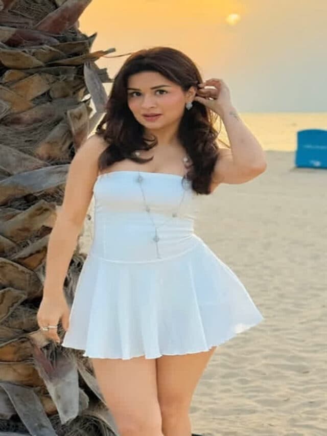 Avneet Kaur Hot Pic: व्हाइट कलर के मिनी ड्रेस में बला की खूबसूरत लगी अवनीत, देखें हॉट तस्वीरें